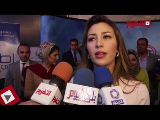 اتفرج| جنات: الأغاني للأعمال الخيرية شئ عظيم