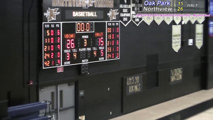 Oak Park Eagles vs Northview Vikings 3-5-19 CIF Girls Basket