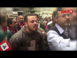 اتفرج |  رد فعل الأهالي بعد انفجار كنيسة مارجرجس بطنطا " هنصلي ومش هنخاف"