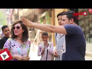 اتفرج | ماذا حدث لشبيهة كندة علوش لما نزلت سوق شعبي؟