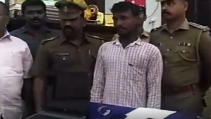 அரவிந்தர் ஆசிரம ஆண்கள் விடுதியில் திருட்டு கொள்ளையனை காவல்துறையினர் கைது செய்தனர்