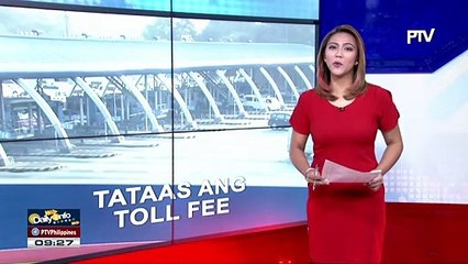 Toll fee hike, epektibo na sa March 20
