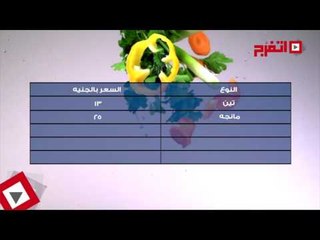 اتفرج | بدون فصال .. نشرة الأسعار اليوم الخميس 3 أغسطس 2017