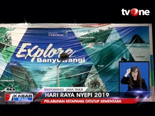Sambut Hari Raya Nyepi, Pelabuhan Ketapang Ditutup Sementara