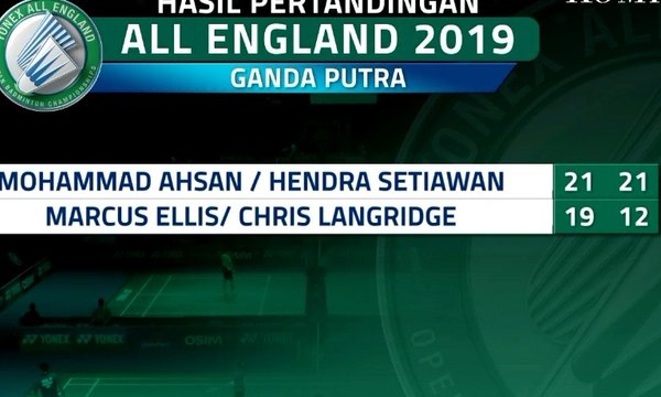 Ahsan dan Hendra Melaju ke Babak Kedua All England 2019