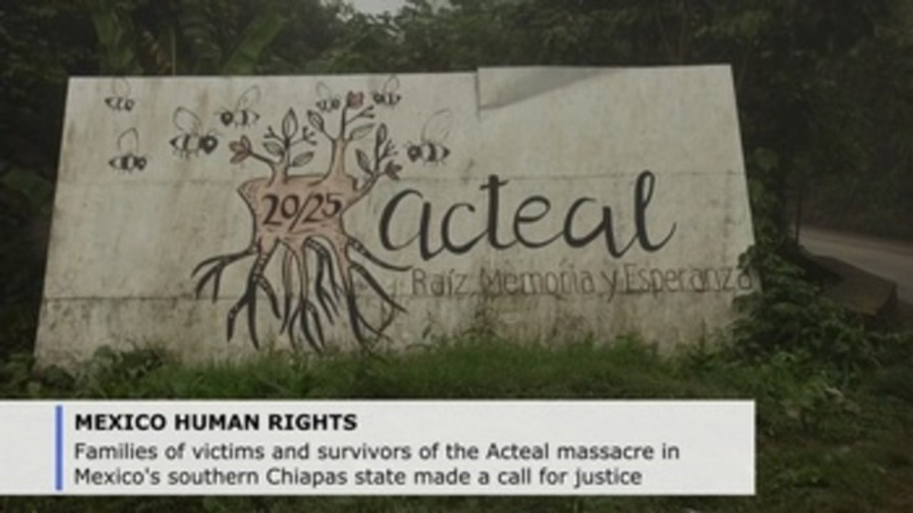 Families, survivors of Acteal massacre demand ICHR say if rights violated