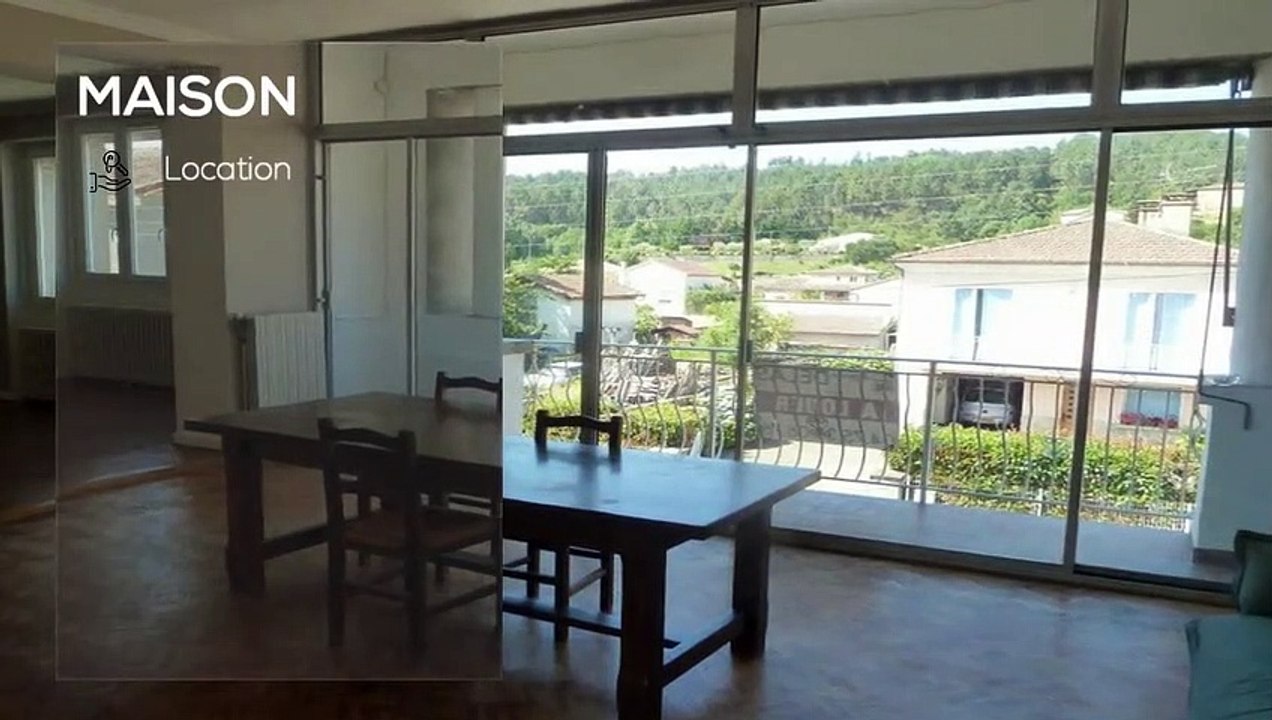 A louer - Maison/villa - Lalevade D Ardeche (07380) - 6 pièces - 138m²