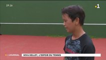 Hiva Kelley, jeune espoir du tennis tahitien