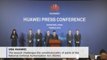 Huawei sues the U.S., says Congress acted as 'judge, jury and executioner'