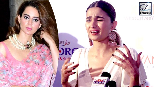 Alia Bhatt Gives A Fitting Reply After Getting INSULTED By Kangana Ranaut
