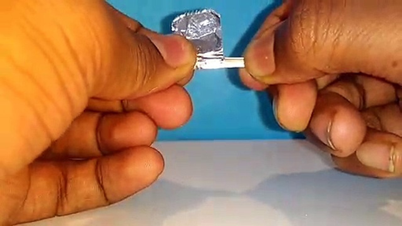 How to make a matchstick rocket