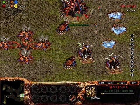 korea RTS 아트록스 atrox 무깡이 vs 복지단 190305 starcraft clone스타크래프트