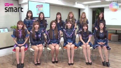 [ENG SUB] 190212【tvingTV】#MnetSmart #IZONE 's Channel 'Ch.IZ*ONE' Is Opened Promotional Message