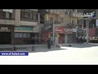 أمن الغربية يفجر حقيبة لاشتباه فى احتواءها على قنبلة