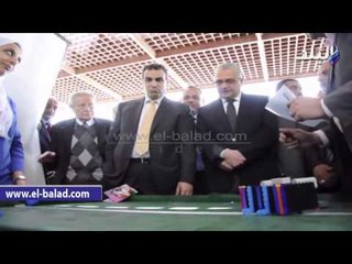 وزيرا البحث العلمي والثقافة يتفقدان مكتبة مصر العامة