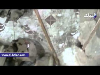 آثار إنفجار منزل عضو بهيئة محكمة براءة العادلي بأوسيم