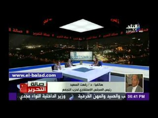 السعيد: مقدم مشروع الإنتحابات الجديد إما غبي أو خبيث..ومد عمل لجنة التشريع غير كافى