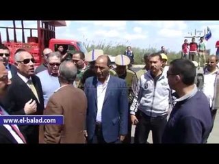 ازالة 173 حالة تعدى على الطريق الزراعى بالبحيرة