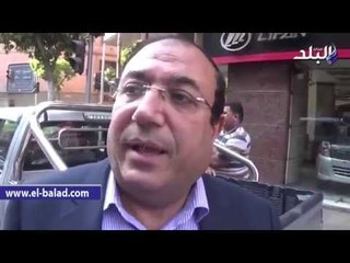 رئيس حي عابدين يشرف علي حظر انتظار السيارات بوسط البلد‎