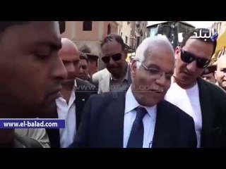 محافظ القاهرة يشرف علي إزالة المخالفات بحي السلام اول‎