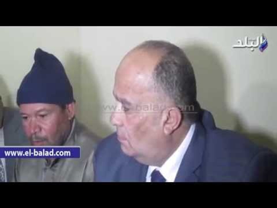 محافظ الدقهلية يزور اسرة الشهيد محمد خالد