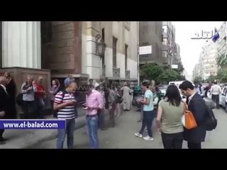 الامن يمنع الصحفيين من دخول  محاكمة 17 عضو من التحالف الشعبى