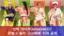 마마무(MAMAMOO) 신곡 '고고베베' 문별   솔라 티저 공개
