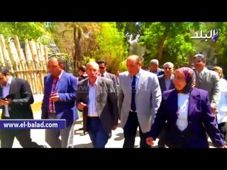 وزير الزراعة يتفقد حديقة الحيوان .. ويفتتح أول متحف حيوانى بمصر