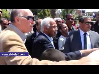 محافظ القاهرة يتفقد حديقة "الفسطاط" وسط وجود أمني