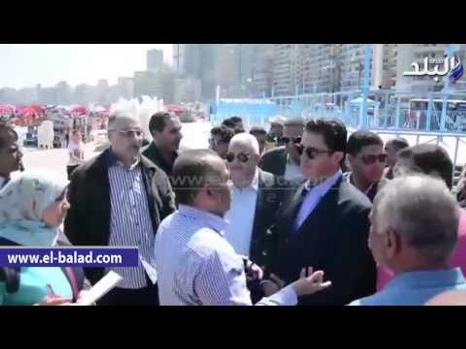 محافظ الإسكندرية يتفقد عددا من الشواطئ والمتنزهات للوقوف على الخدمات المقدمة للمواطنين