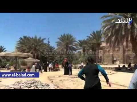 اقبال على شواطئ جنوب سيناء فى شم النسيم