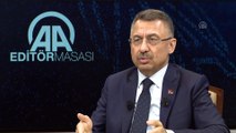 Cumhurbaşkanı Yardımcısı Oktay: '(Fırat'ın doğusu) Teröristlerin varlığına ve Türkiye'ye tehdit oluşturmasına asla müsaade etmeyeceğiz' - ANKARA