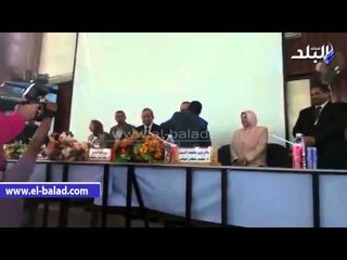 تكريم مراسل موقع صدى البلد بالشرقية فى جامعة الزقازيق