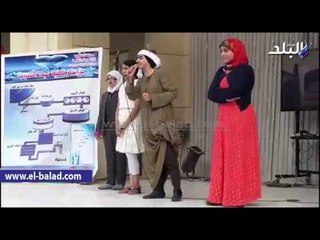 عرض مسرحي في الاوبرا امام محافظ القاهرة