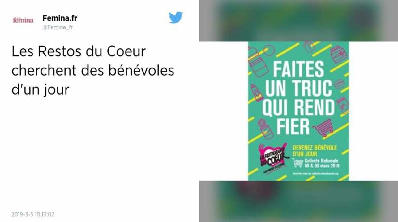Les Restos du Cœur lancent leur collecte nationale d’aide alimentaire pour cet été