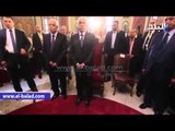 الرئيس اليونانى ومحافظ القاهرة يفتتحان تجديد دير مارجرجس