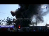 حريق بمخزن في محافظة الغربية