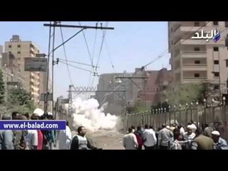 انفجار 4 قنابل على شريط الترام بالمطرية.. وإغلاق كوبري الحلمية