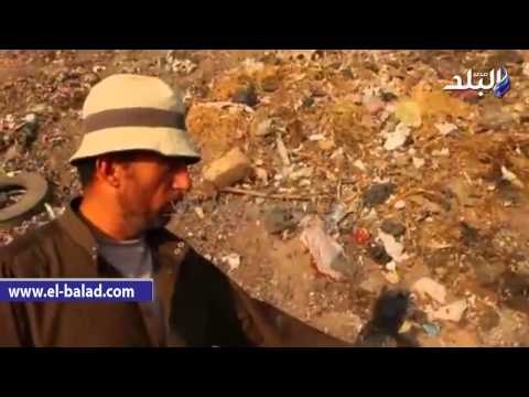 القمامة تحاصر الموتى في بنى عبيد والأهالي يستغيثون