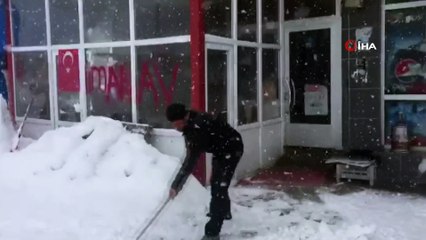 Bingöl'de Mart ayında yoğun kar yağışı