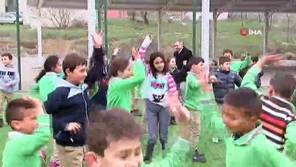 Bu okulda sağlıklı yaşamı öğreniyorlar