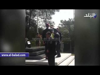 شاهد مراسم استقبال السيسي في قبرص