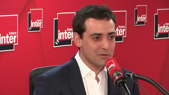Stéphane Séjourné au micro d'Alexandra Bensaid