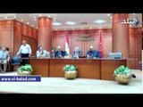 محافظ بورسعيد يستقبل رئيس الهيئة العامة لتعاونيات البناء والإسكان