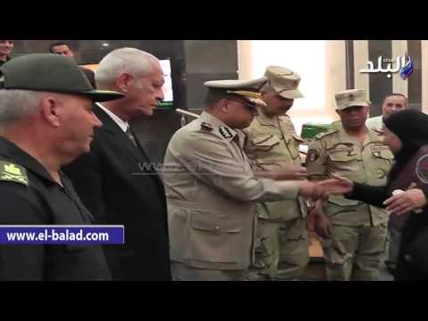 محافظ الغربية يكرم أسر مصابي العمليات الحربية بمناسبة عيد تحرير سيناء