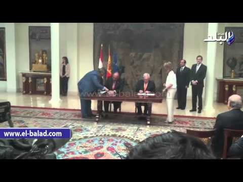 مصر وإسبانيا توقعان اتفاقية و 3 مذكرات تفاهم في النقل والسياحة والأمن والمسروقات