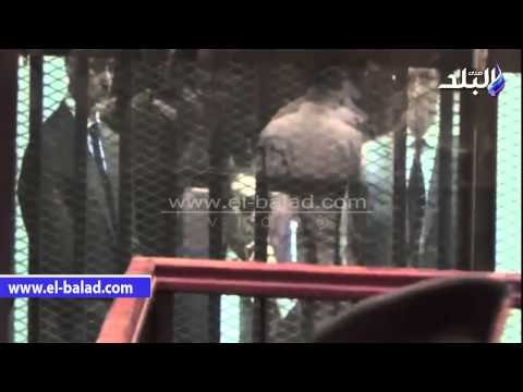 إيداع مبارك ونجليه قفص الاتهام قبل النطق بالحكم عليهم للمرة الثانية في قصور الرئاسة