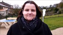 Jenny Willemin, la plus jeune maire des Vosges, à  Martigny-les-Gerbonvaux.