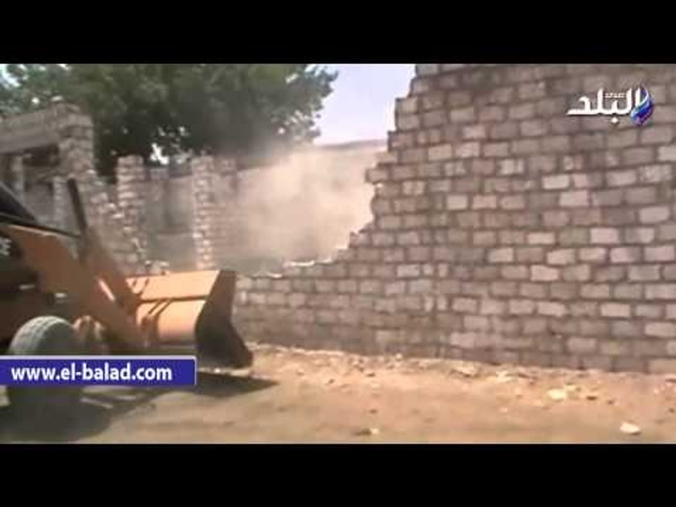 إزالة 561 حالة تعد على الاراضى الزراعية بالمنيا