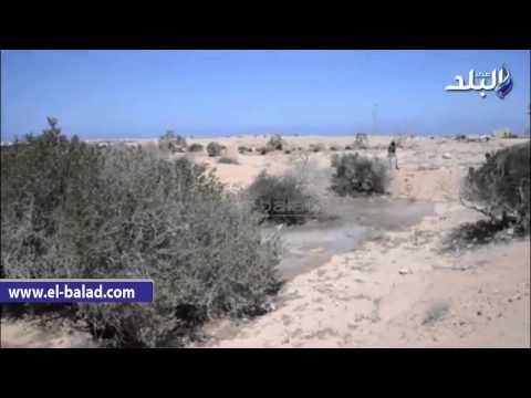 محافظ مطروح يقود حملة لإزالة 3 تعديات علي خطوط المياه بالضبعة